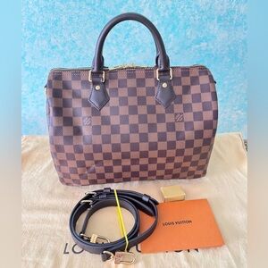 Louis Vuitton Speedy 30 Bandouliere